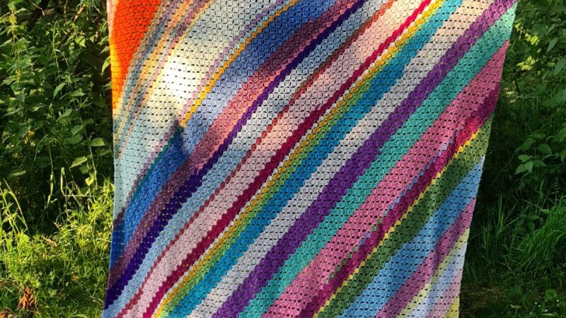 Sarah's Happy Scrappy Blanket