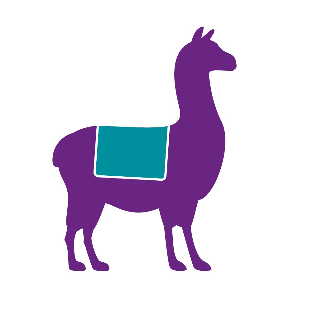 Zero Waste Llama Logo