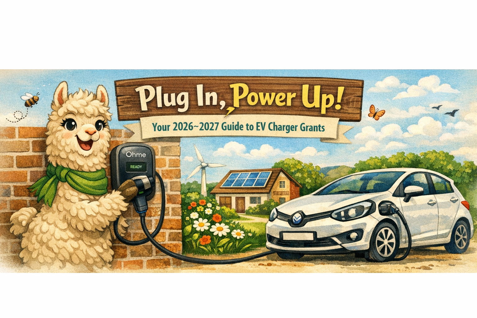 You are currently viewing 🌿 Plug In, Power Up: Your 2026–2027 Guide to EV Charging Grants (and Free Motability Chargers!)