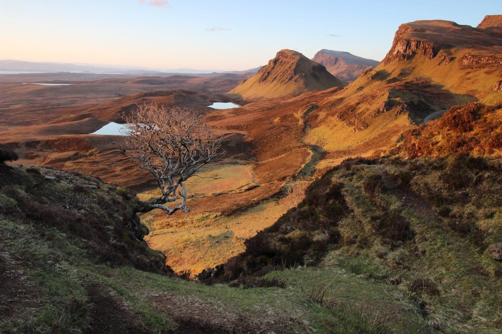 Sunrise over the Quiraing, Skye